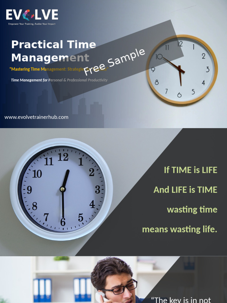 Time Management Strategies for Success | PDF | Time Management ...