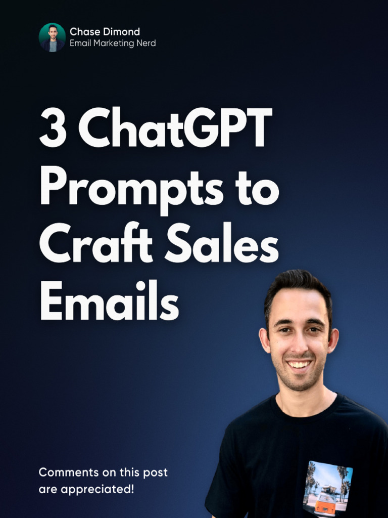 Email Marketing Sales Email Prompts | PDF
