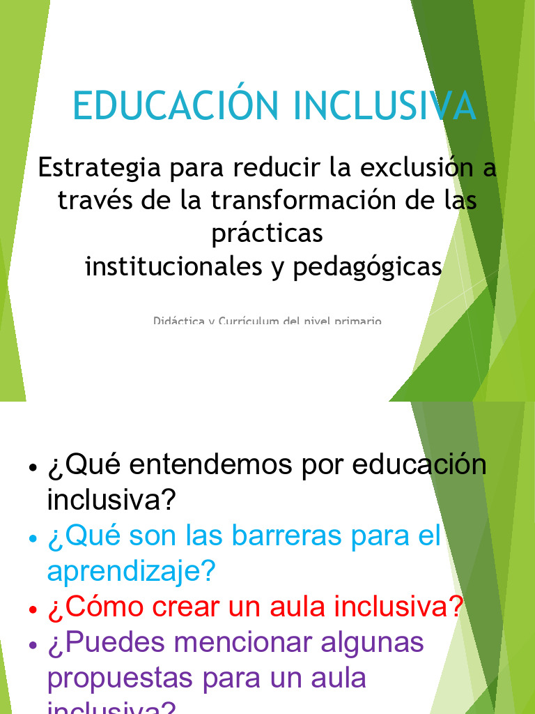 Estrategias para Aula Inclusiva en Primaria | PDF | Enseñando | Aprendizaje
