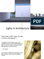 Lights in Architecture