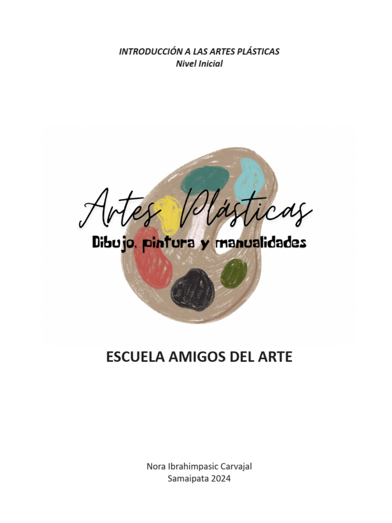 Actividades de Artes para Preescolar | PDF | Dibujo | Color