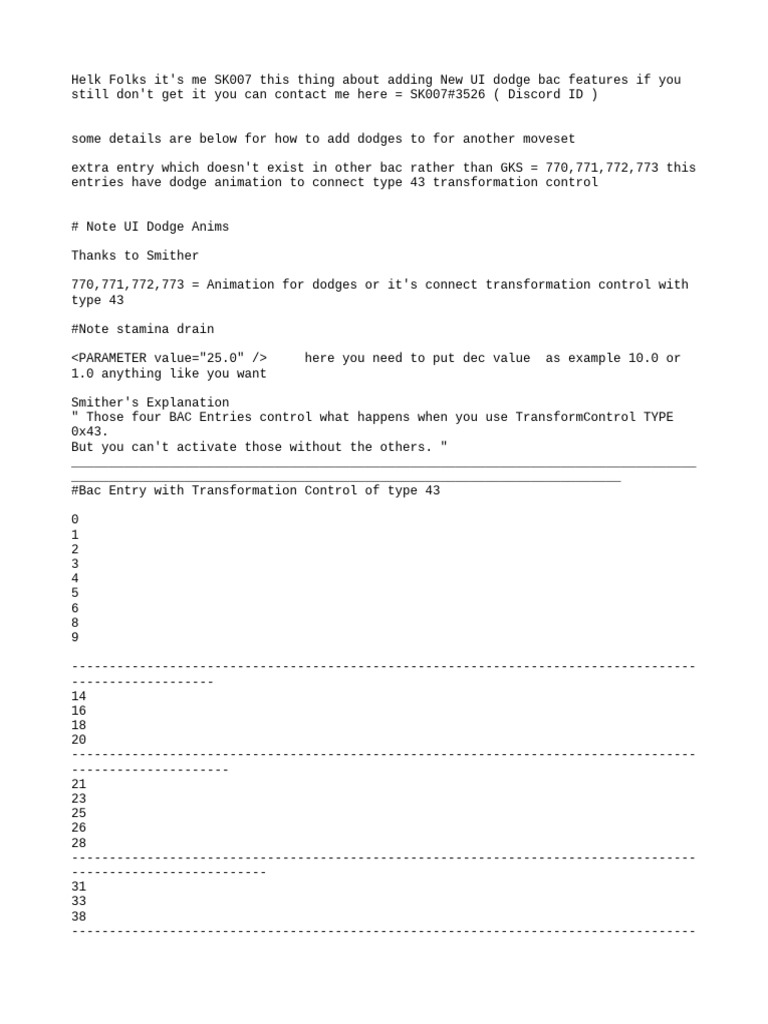 Bac Ui Dodge | PDF