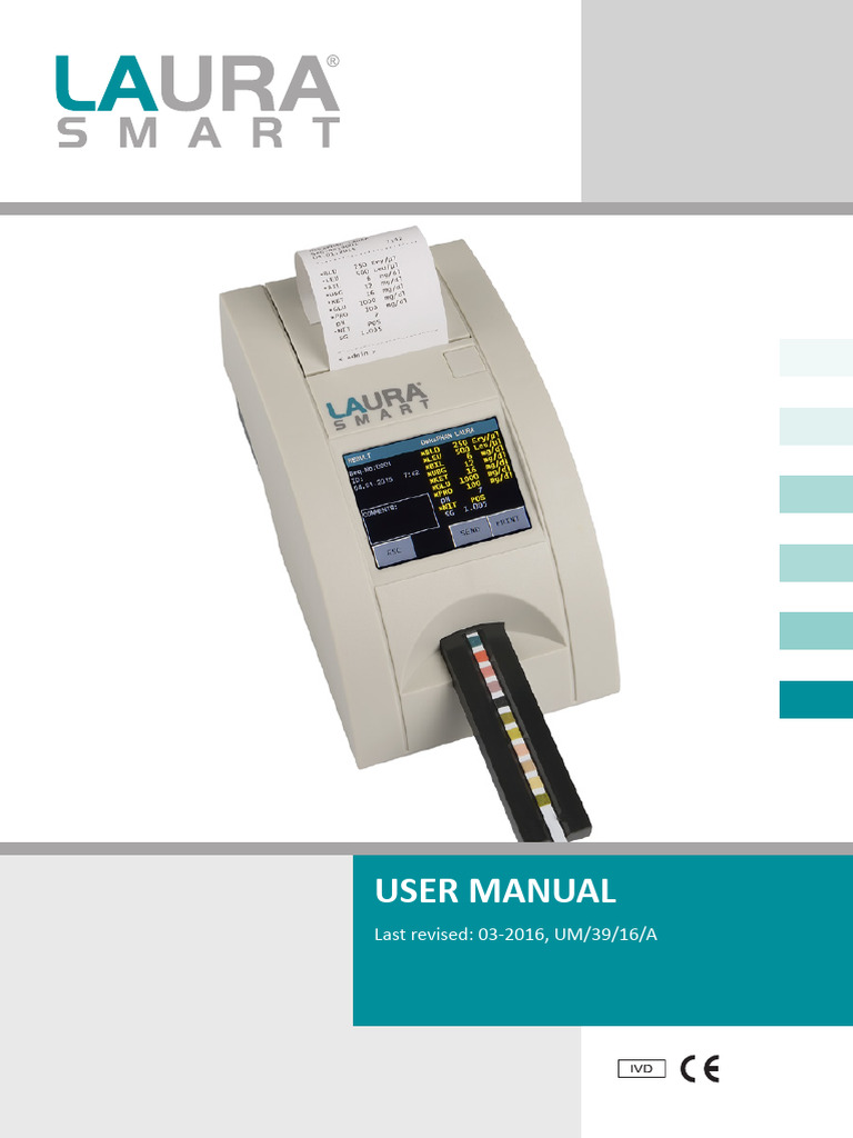 LAURA® Smart Photometer User Manual | PDF | Usb | Computer Keyboard