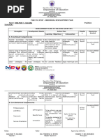 Updated IPCRF - DP (Phase II) Template | PDF | Teachers | Curriculum