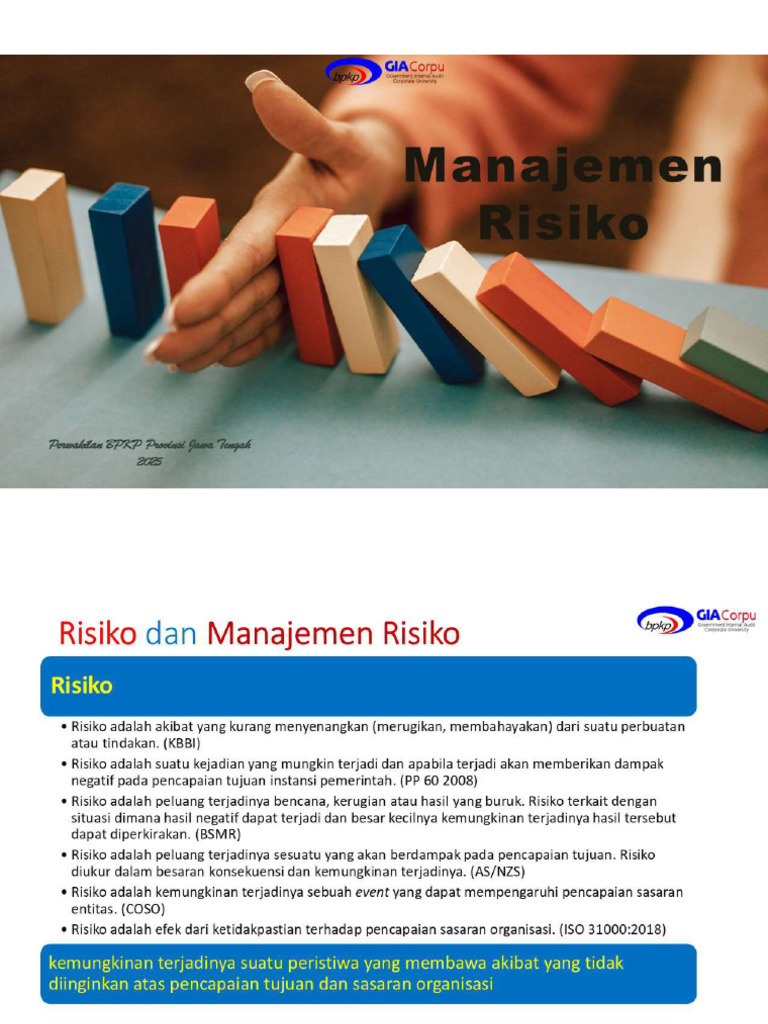 Manajemen Risiko Overview Analisis Pdf