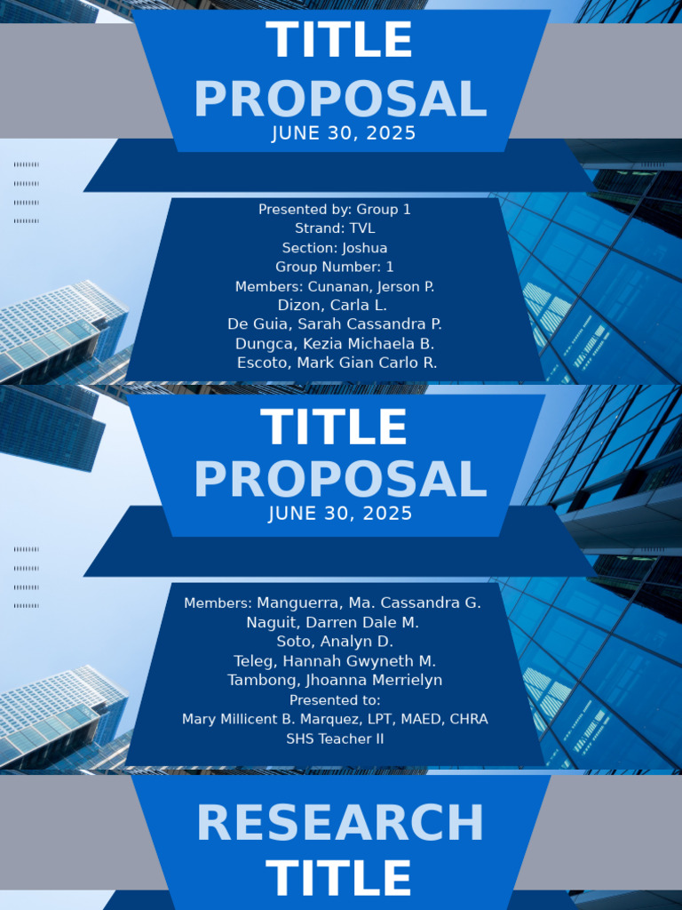 PR 2 Title Proposal Group 1 | PDF