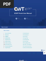 eCWT Portal User Guide and Registration | PDF | Verification And ...