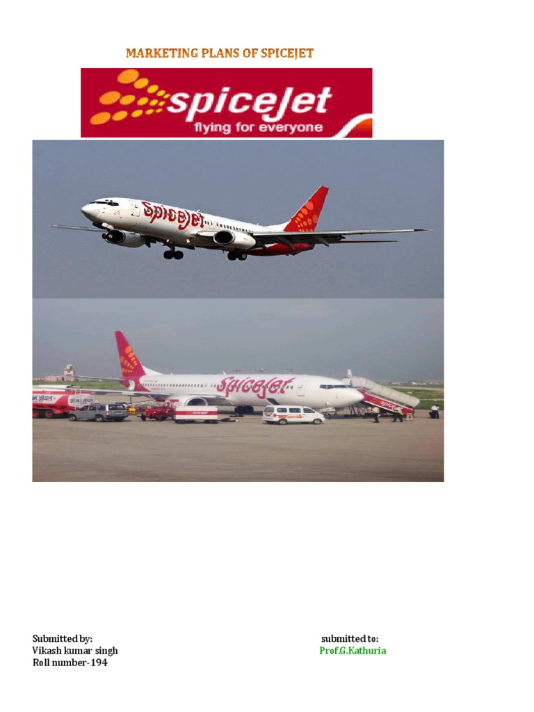 SpiceJet Marketing Strategies Overview | PDF | Low Cost Carrier | Airlines