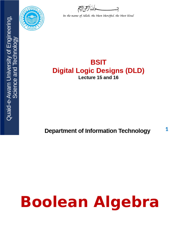 Understanding Boolean Algebra Basics | PDF