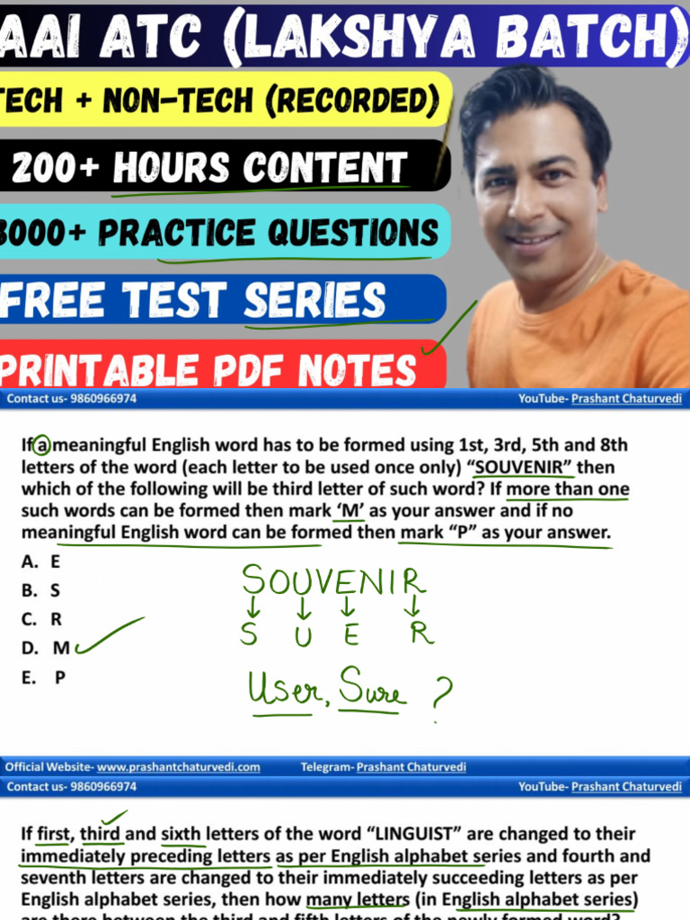 Reasoning Class 04 Notes YouTube | PDF