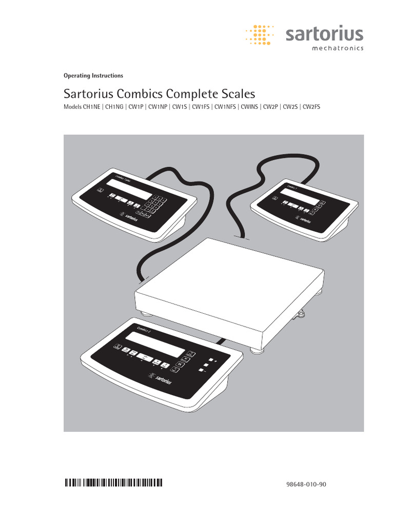 MAN Combics CompleteScale e | PDF | Weight | Menu (Computing)