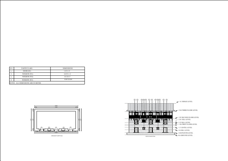 Building Dimensions and Elevations Guide | PDF