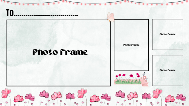 Crazy Pink Photo Frame Design | PDF