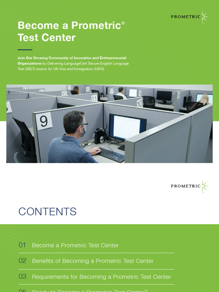 Prometric-LanguageCert - Become A Testing Center Brochure - 2023 | PDF ...