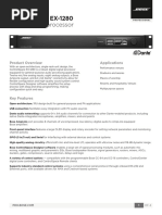 Biamp Data Sheet Tesiraforte x1600 Feb22 | PDF | Usb | Digital Signal ...