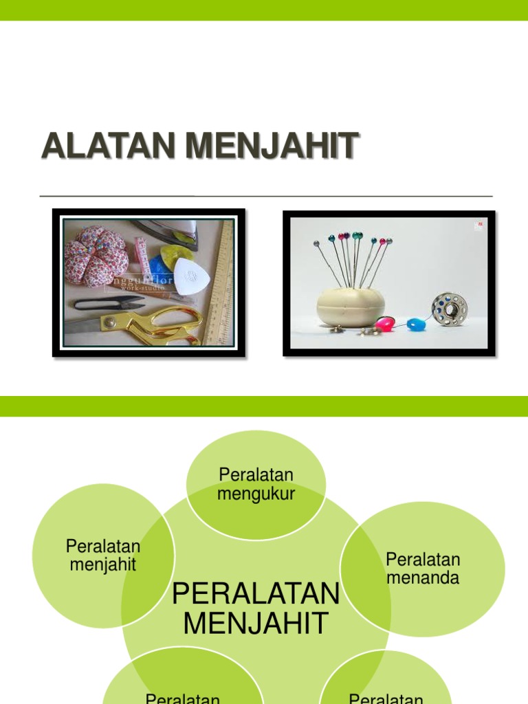  ALATAN MENJAHIT 