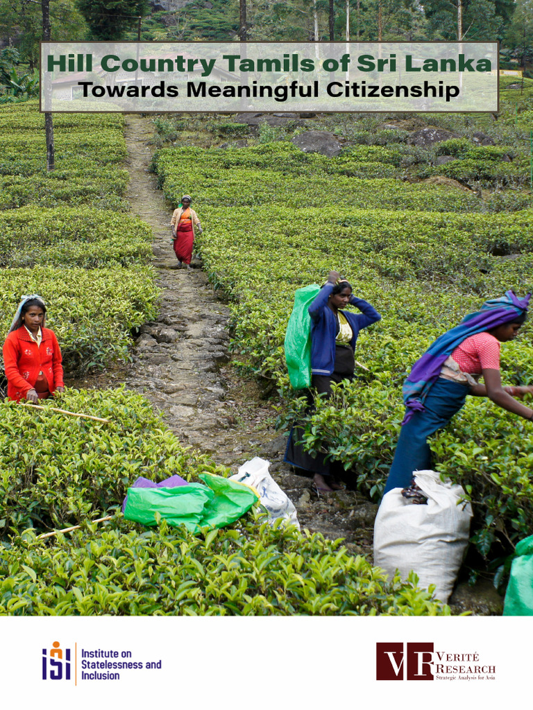 Hill Country Tamils of Sri Lanka Report | PDF | Justice | Crime & Violence