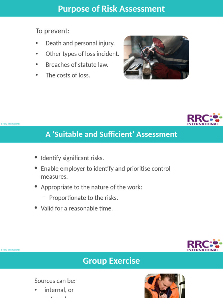 Risk Assessment Guidelines for Safety | PDF | Risk | Personal ...