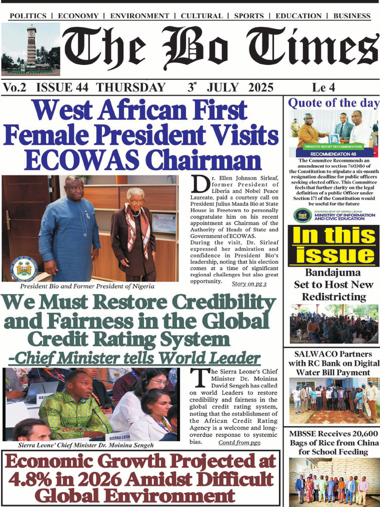 Bo Times 3 July 2025 | PDF