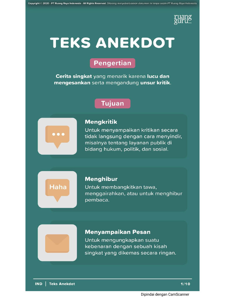 Teks Anekdot | PDF