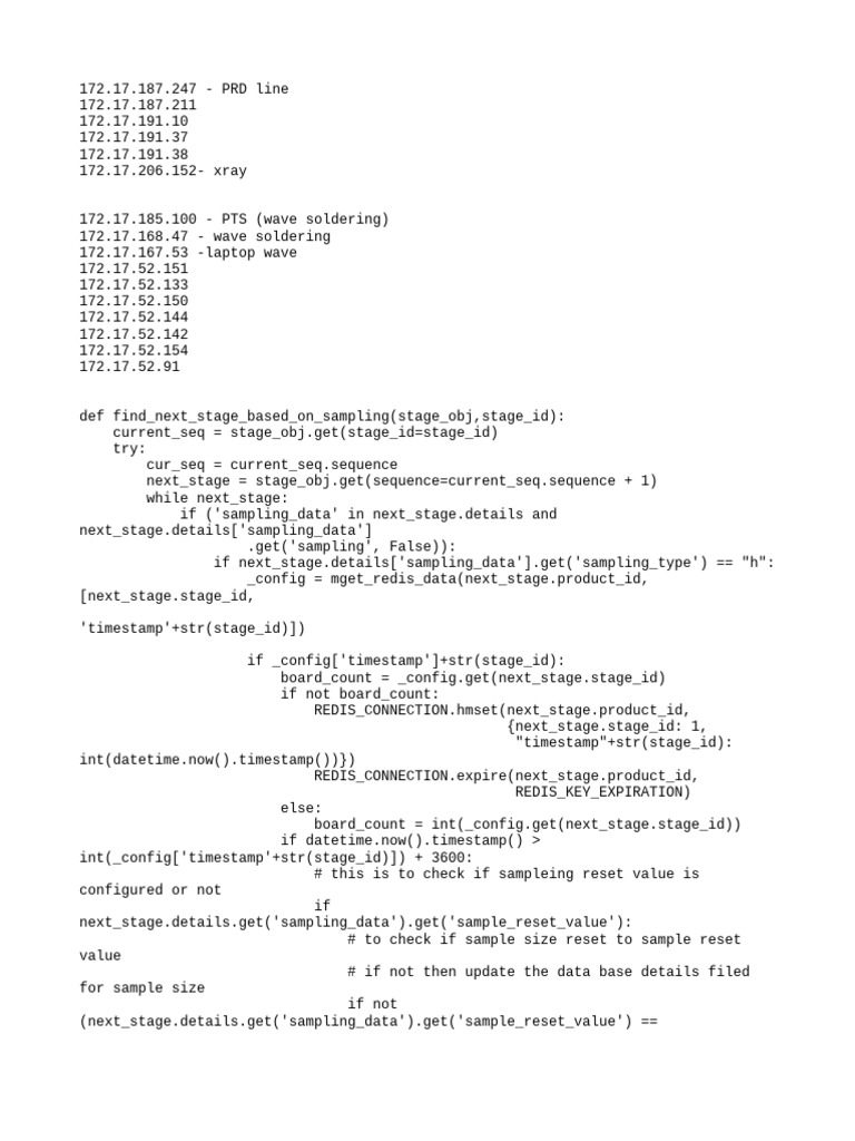 IP Address Sampling Process | PDF | Computing | Computer Programming