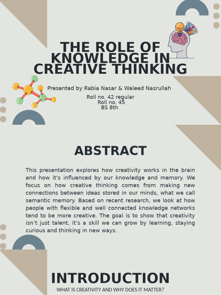 Creativity Presentation BS 20250531 121258 0000 | PDF | Creativity ...