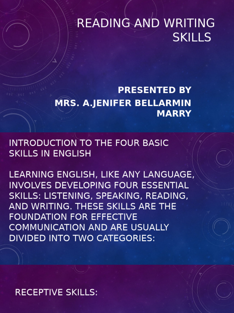 Reading and Writing | PDF | Reading Comprehension | Speed Reading