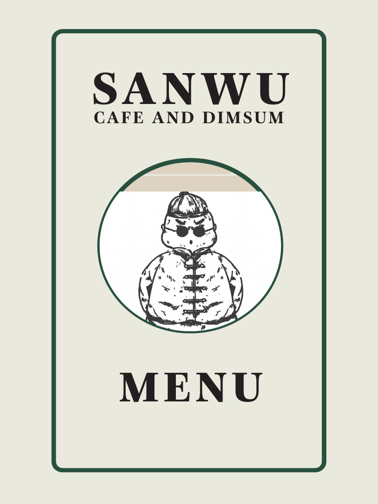 Menu Sanwu Cafe & Dimsum | PDF
