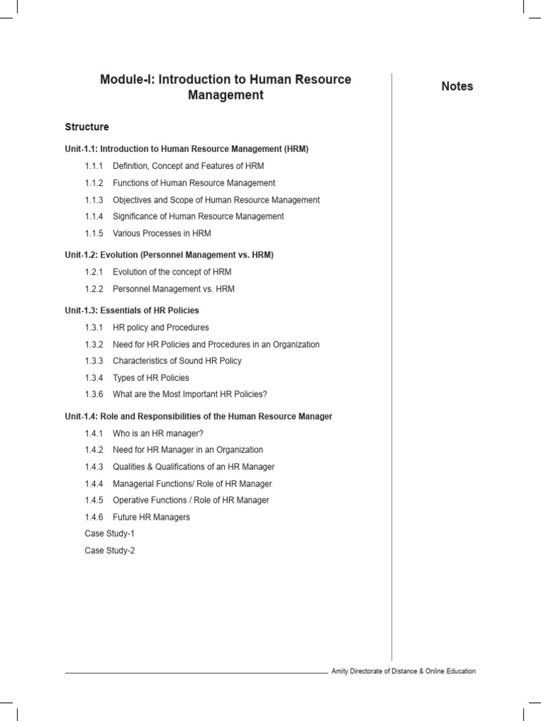 Human Resource Management Essentials | PDF | Human Resource Management ...