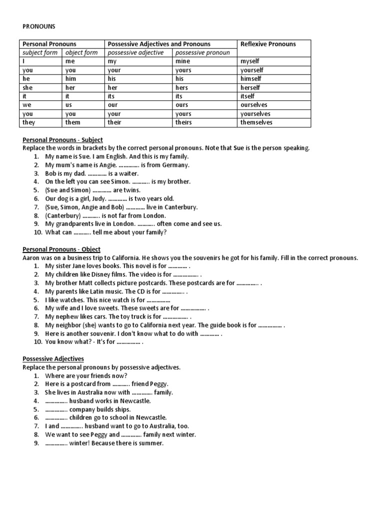 Pronouns | PDF | Pronoun | Linguistic Typology