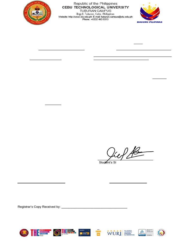 Form 9 1 | PDF | Educational Stages