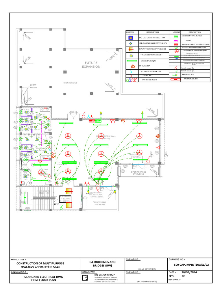 500 MPH First Floor Electrical Layout | PDF | Manufactured Goods ...