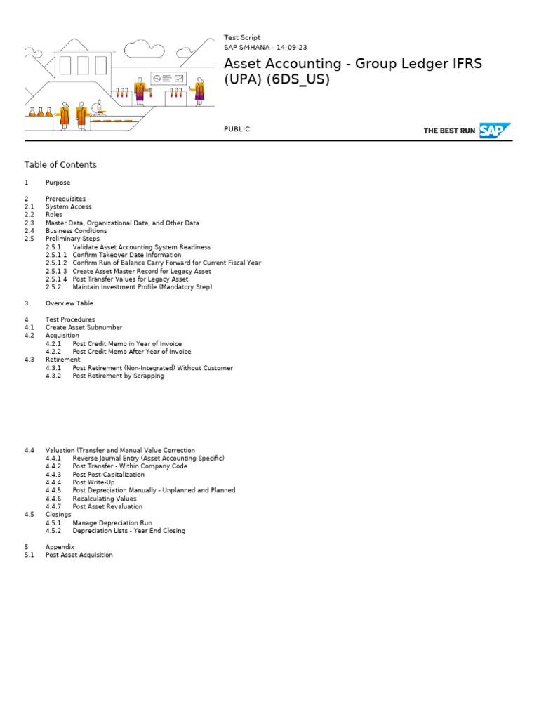 6ds S4hana2023 BPD en Us | PDF | Depreciation | Debits And Credits