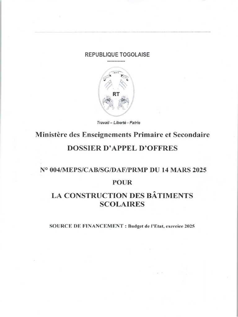 Dossier Dao 004 Construction Bat Sco - Compressed | PDF