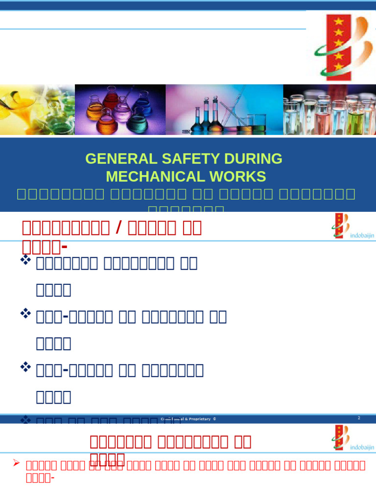 Mechanical General Safety Pdf