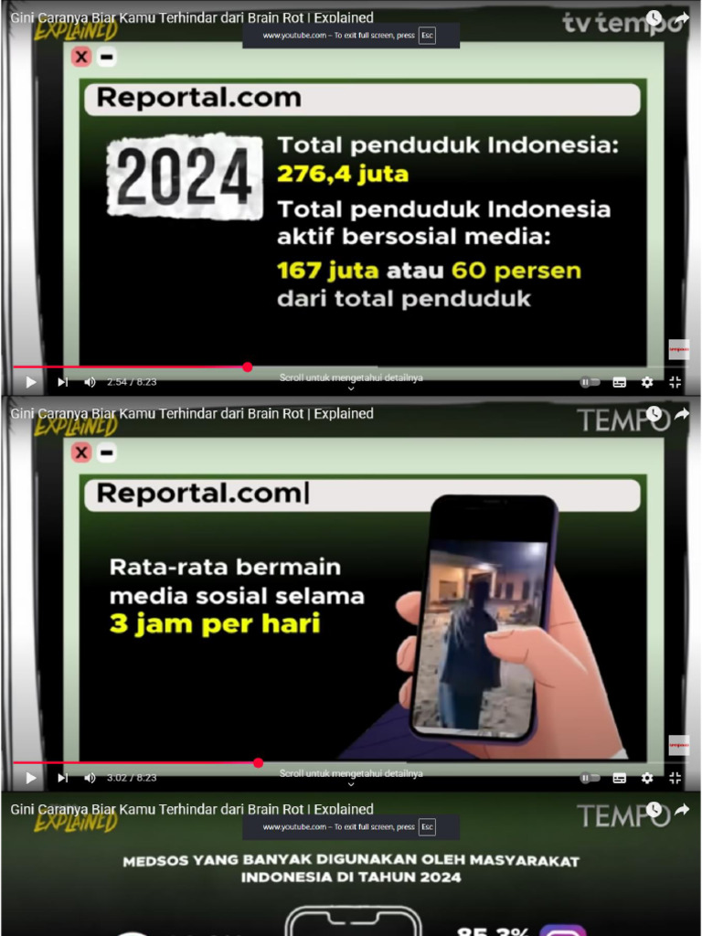 Tempo Expalinned Brain Rot | PDF
