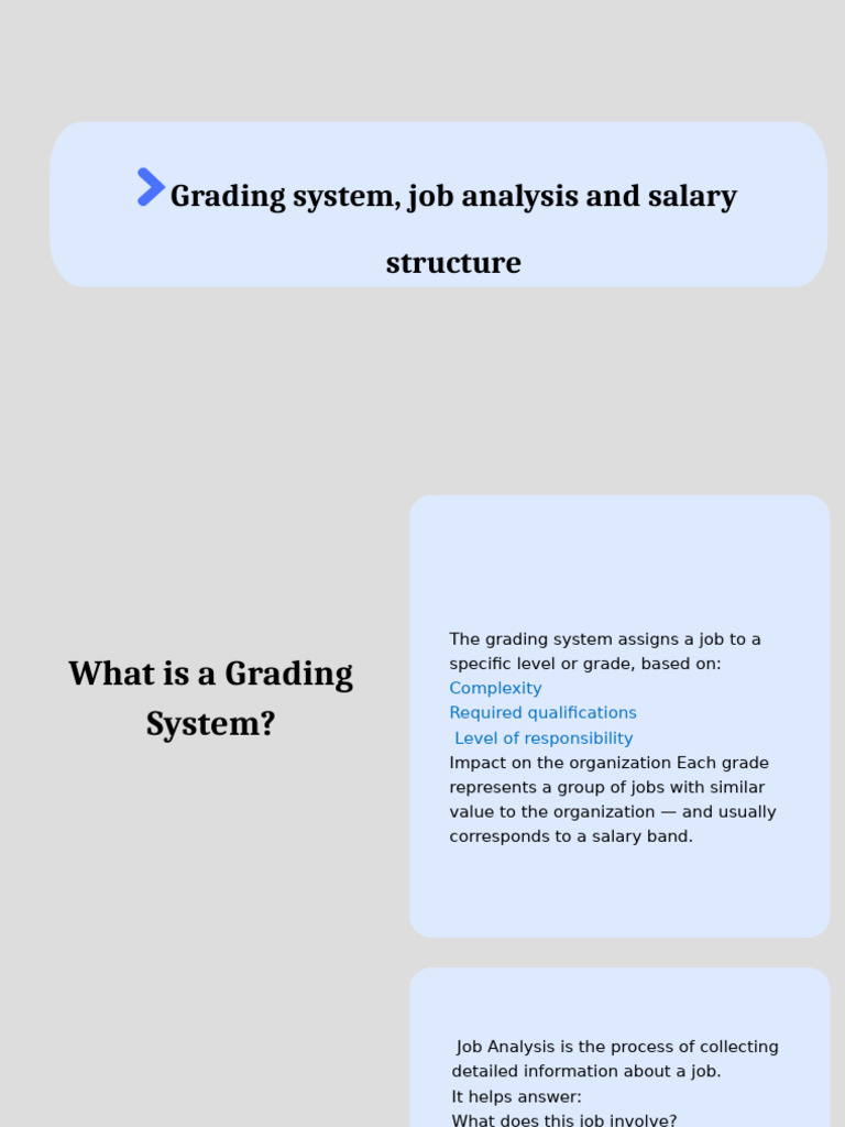 Employee Grading and Salary Structure | PDF | Salary | Employment