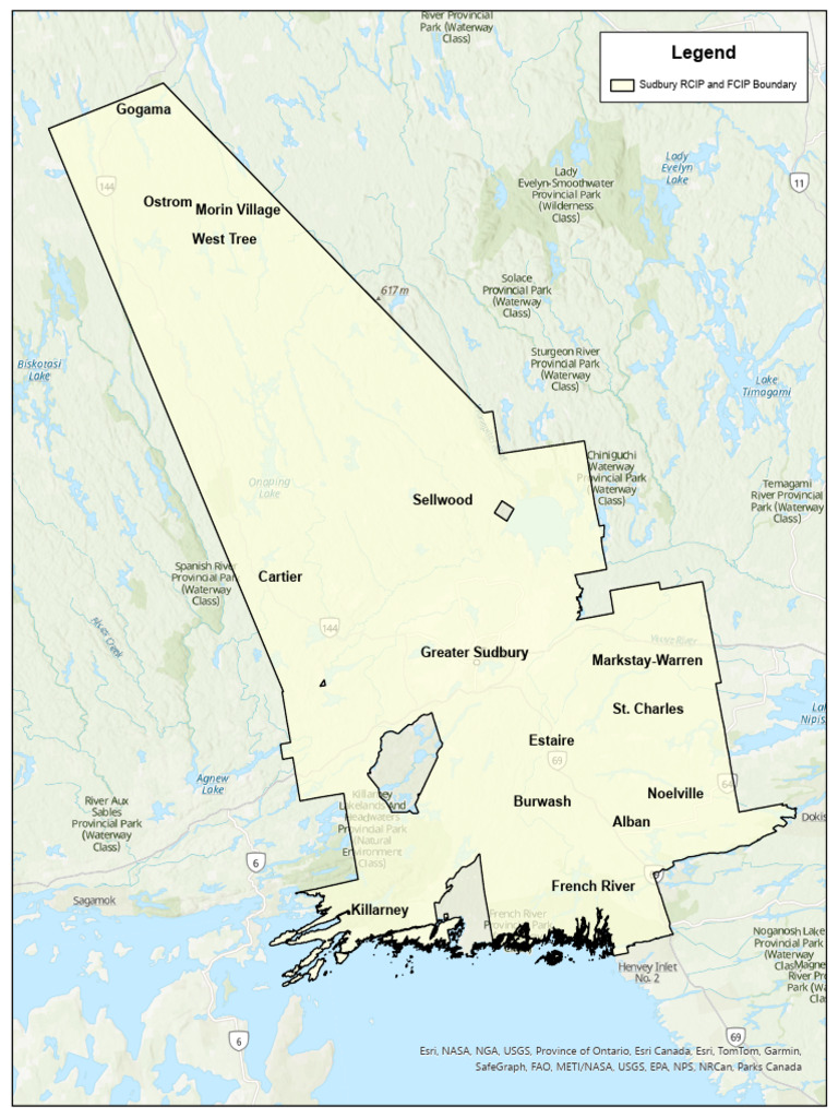 Sudbury RCIP and Zoning Map Overview | PDF