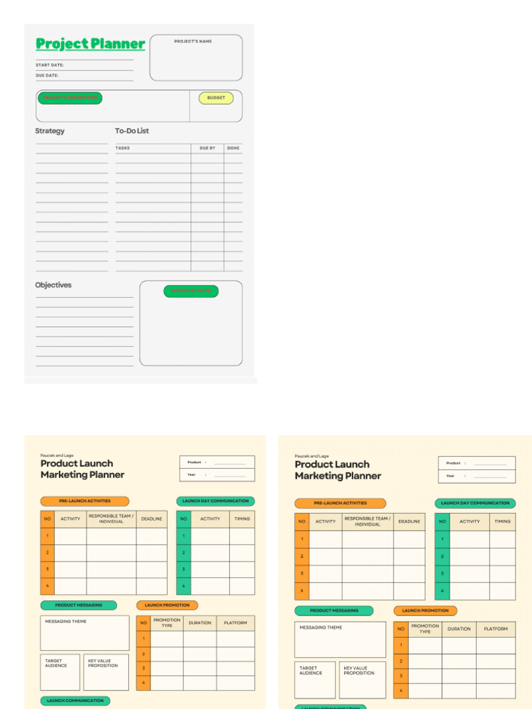 Project Planner | PDF