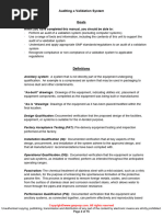 Functional Configuration Audit Checklist | PDF