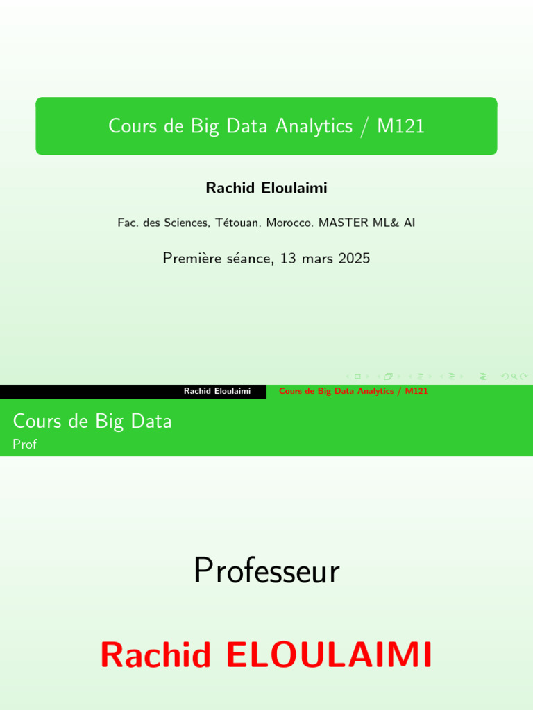 Introduction au Big Data et Quantrix | PDF | Apache Hadoop | Big data
