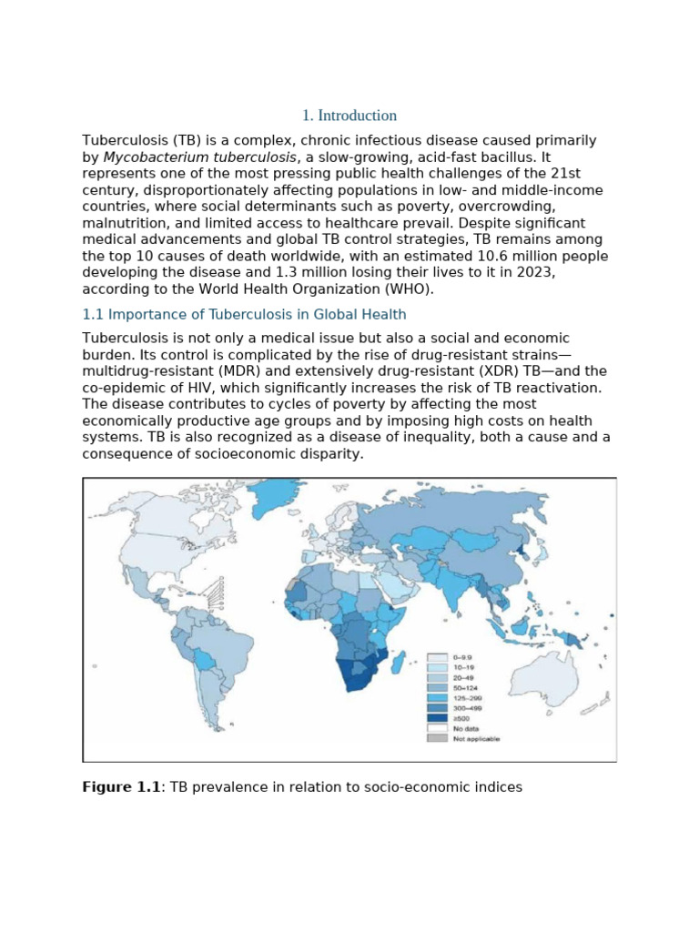 Understanding Tuberculosis: Global Impact and Challenges | PDF ...