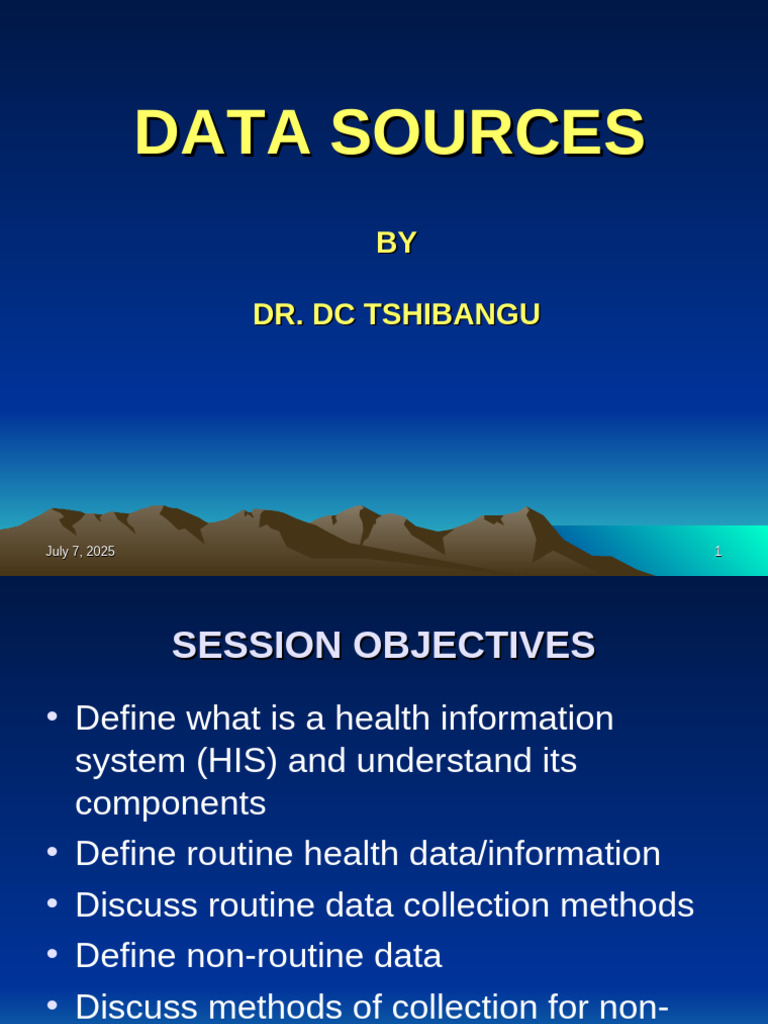 Non-Routine Data Collection Methods | PDF | Information | Data