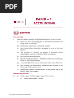 Tough BRS Questions for CA Foundation | PDF