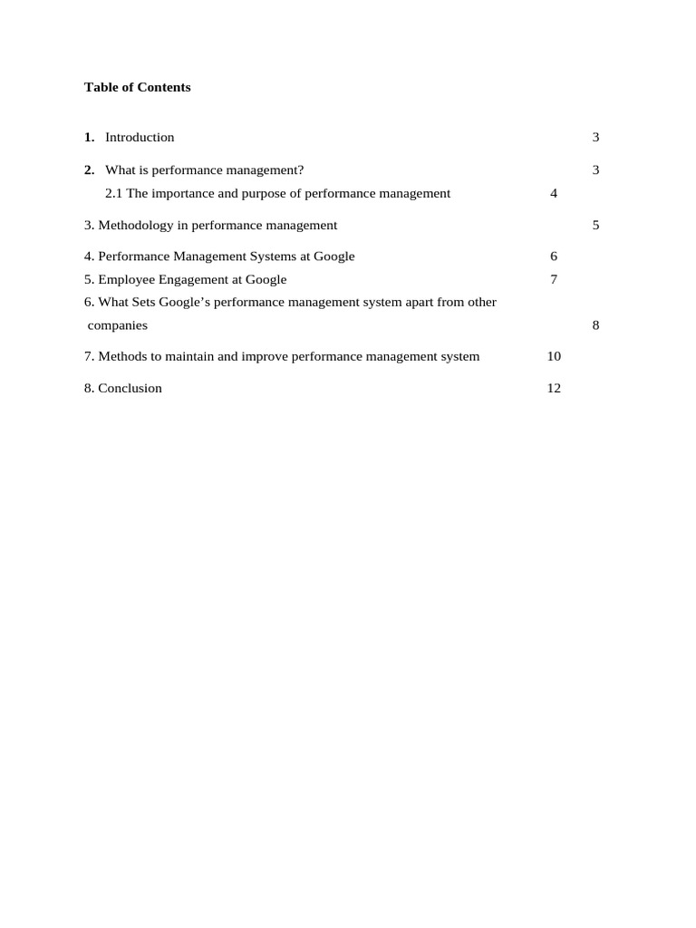 Google’s Unique Performance Management System | PDF | Performance ...