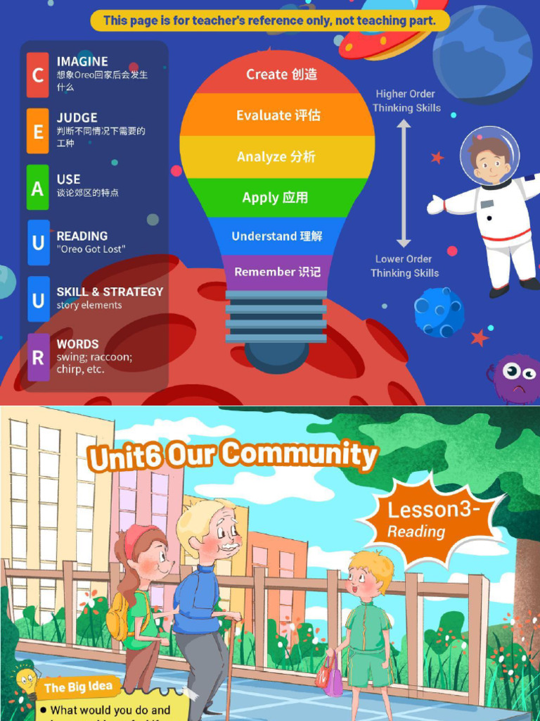 23 Unit6 Lesson3 Our Community | PDF