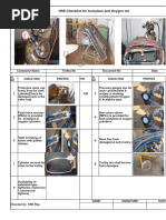 Oxygen and Acetylene Cylinder Safety Checklist | PDF | Gases