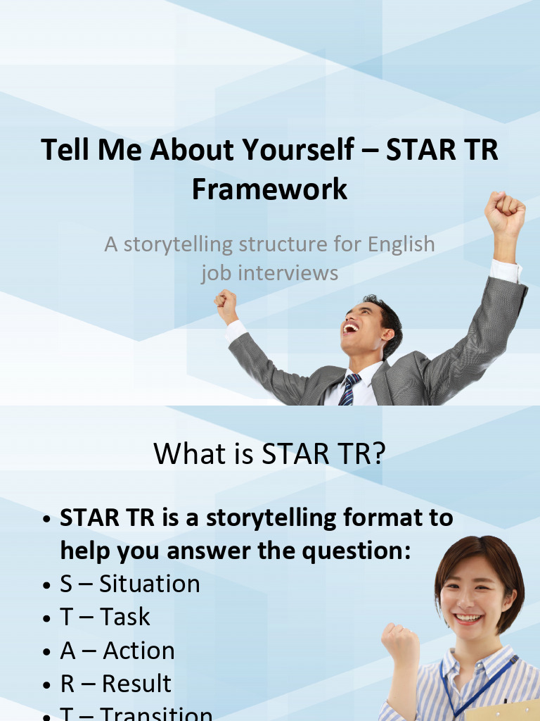STAR TR Framework for Job Interviews | PDF