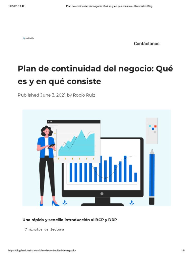 Plan de Continuidad del Negocio BCP | PDF