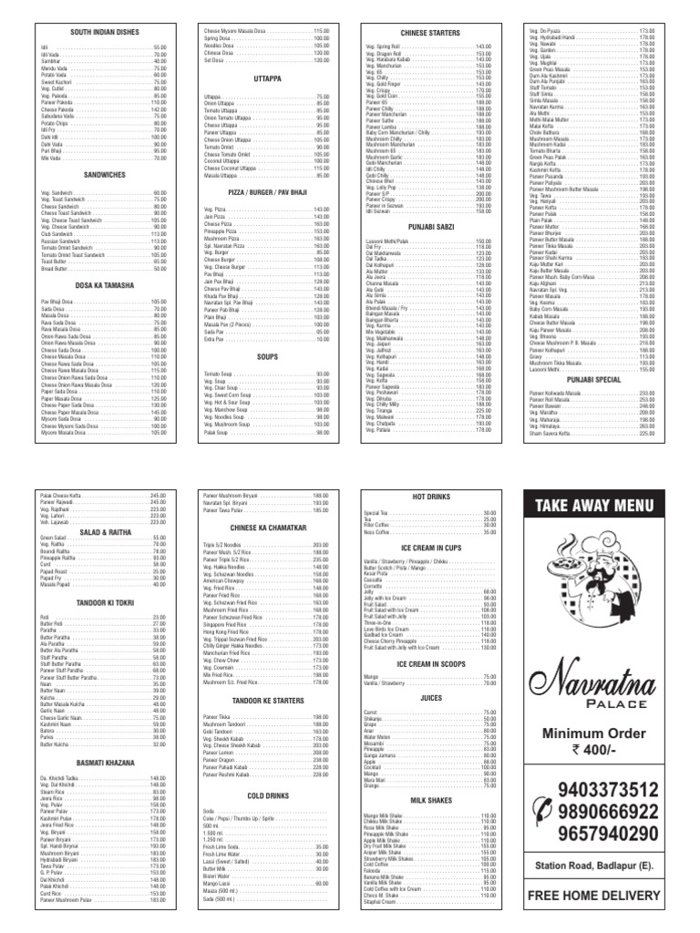 Veg Kabab Menu Options | PDF | Foods | Desi Cuisine